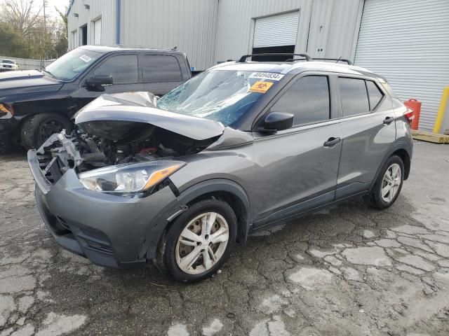 3N1CP5CU5KL530073 - 2019 NISSAN KICKS S GRAY photo 1