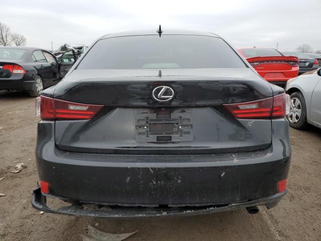 JTHCF1D2XE5014011 - 2014 LEXUS IS 250 BLACK photo 6