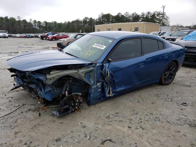 2C3CDXBG3LH177411 - 2020 DODGE CHARGER SXT BLUE photo 1