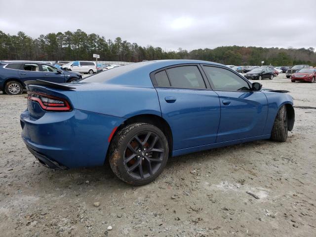 2C3CDXBG3LH177411 - 2020 DODGE CHARGER SXT BLUE photo 3