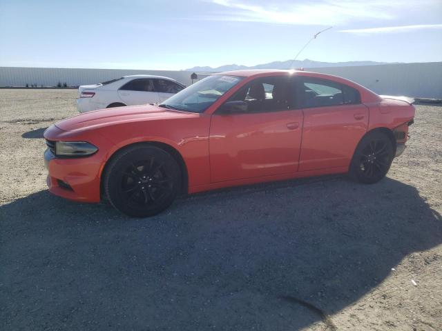 2C3CDXHG7GH330689 - 2016 DODGE CHARGER SXT ORANGE photo 1