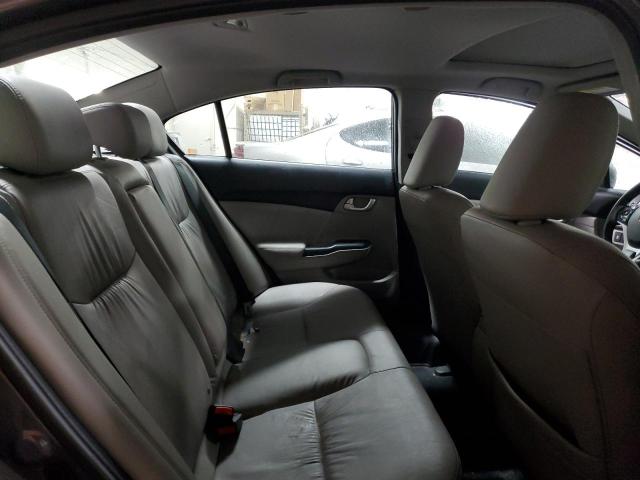19XFB2F92FE077345 - 2015 HONDA CIVIC EXL 灰色 照片 10