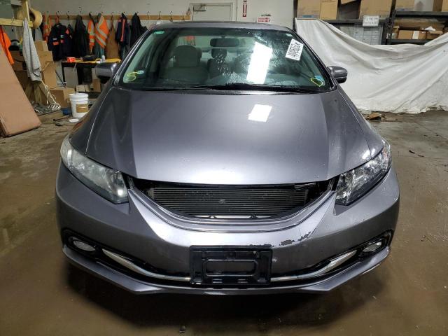 19XFB2F92FE077345 - 2015 HONDA CIVIC EXL 灰色 照片 5