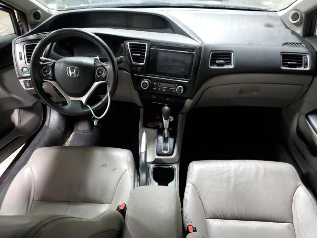 19XFB2F92FE077345 - 2015 HONDA CIVIC EXL 灰色 照片 8