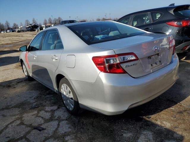 4T1BF1FK9CU005678 - 2012 TOYOTA CAMRY BASE SILVER photo 2