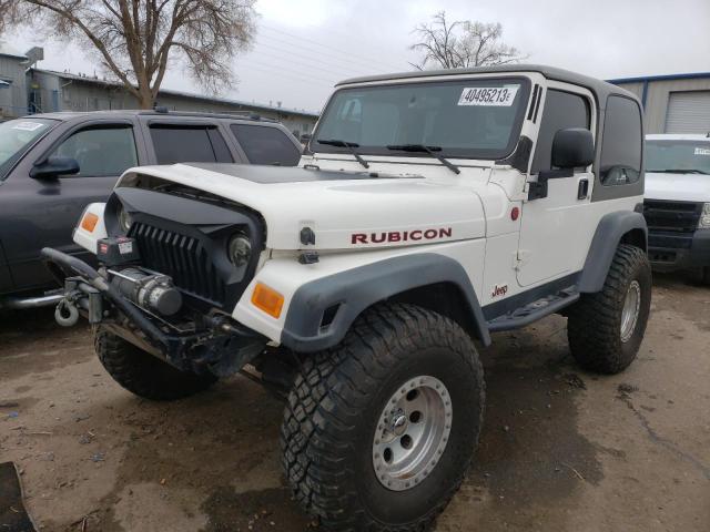 1J4FA69S15P315025 - 2005 JEEP WRANGLER / RUBICON WHITE photo 1