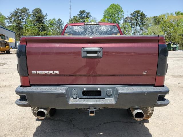 1GTR1VEC0EZ267632 - 2014 GMC SIERRA C1500 SLT BURGUNDY photo 6