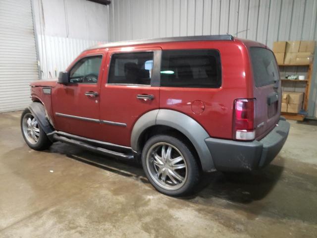 1D8GT28K17W548427 - 2007 DODGE NITRO SXT RED photo 2