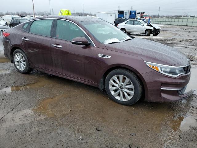 5XXGT4L3XJG271926 - 2018 KIA OPTIMA LX BURGUNDY photo 4