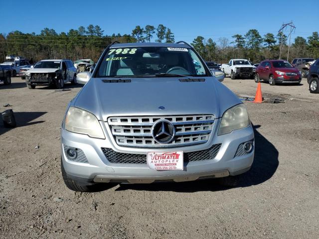 4JGBB56E89A516001 - 2009 MERCEDES-BENZ ML 350 SILVER photo 5