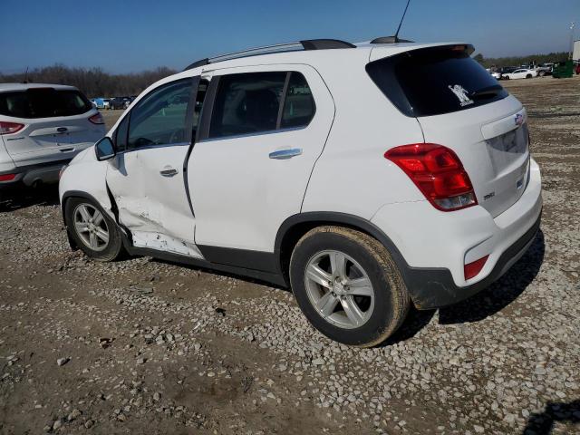 3GNCJLSB1LL166858 - 2020 CHEVROLET TRAX 1LT WHITE photo 2