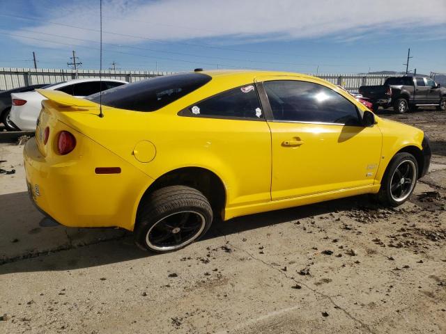 1G1AM18B077195242 - 2007 CHEVROLET COBALT SS YELLOW photo 3