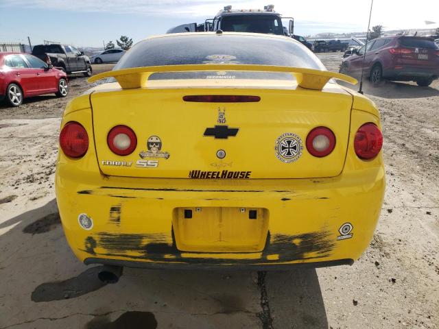 1G1AM18B077195242 - 2007 CHEVROLET COBALT SS YELLOW photo 6