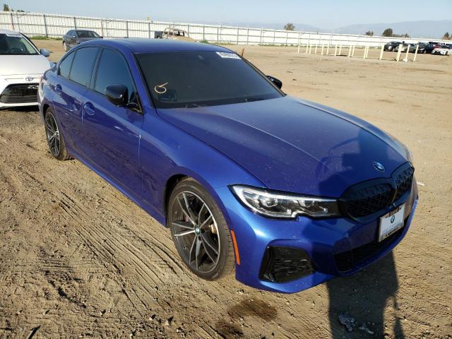 3MW5U7J04M8B75779 - 2021 BMW M340I BLUE photo 4