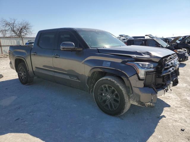 5TFNA5AB4NX012439 - 2022 TOYOTA TUNDRA CREWMAX PLATINUM GRAY photo 4