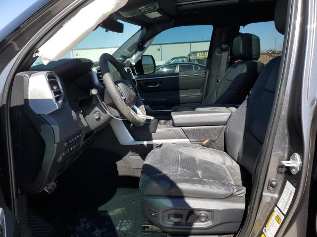 5TFNA5AB4NX012439 - 2022 TOYOTA TUNDRA CREWMAX PLATINUM Grau Foto 7