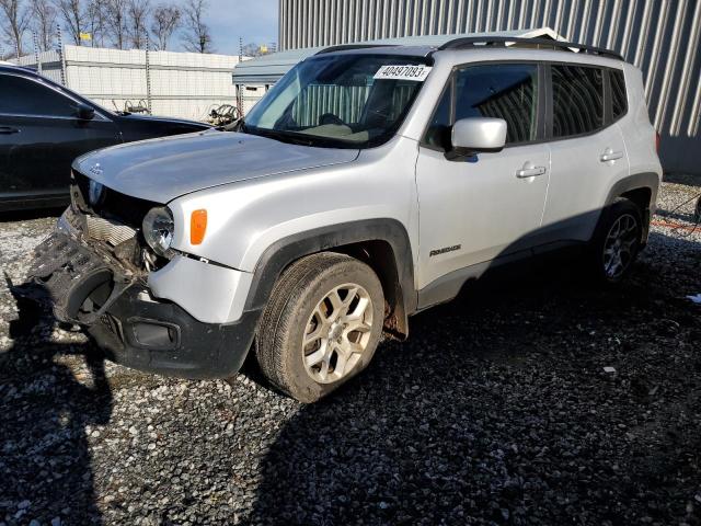 ZACCJABB7JPJ33216 - 2018 JEEP RENEGADE LATITUDE GRAY photo 1