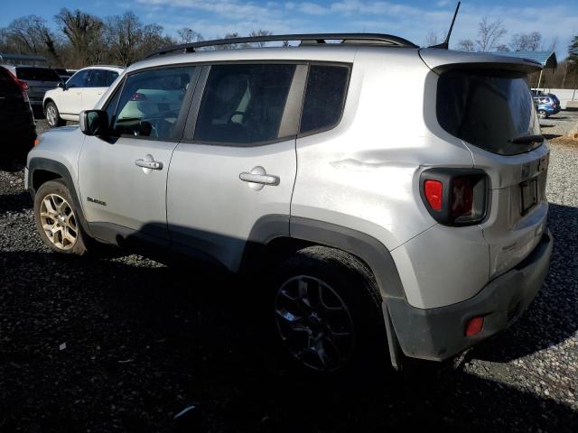 ZACCJABB7JPJ33216 - 2018 JEEP RENEGADE LATITUDE GRAY photo 2