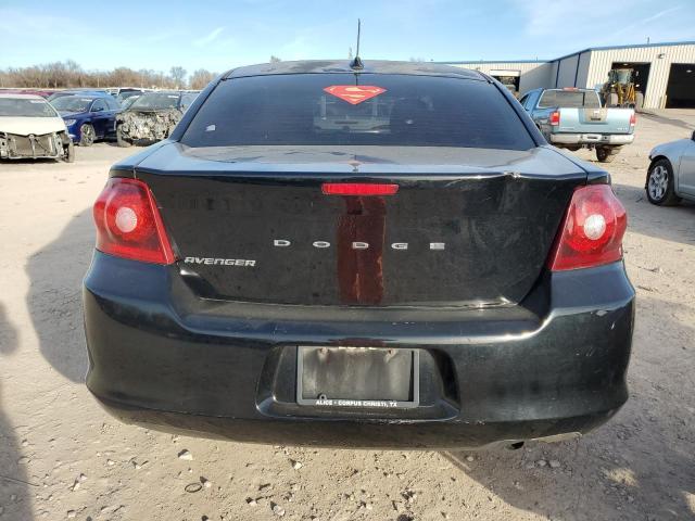 1C3CDZAB8EN117412 - 2014 DODGE AVENGER SE BLACK photo 6