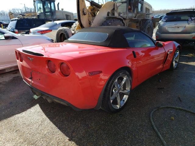 1G1YX3DW3B5103488 - 2011 CHEVROLET CORVETTE GRAND SPORT RED photo 3