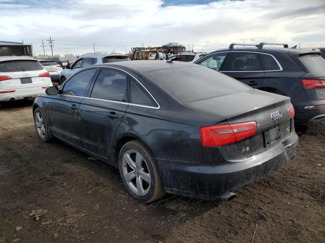 WAUGGBFC7CN101998 - 2012 AUDI A6 PREMIUM PLUS GRAY photo 2