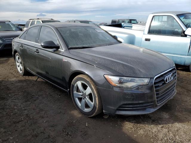 WAUGGBFC7CN101998 - 2012 AUDI A6 PREMIUM PLUS GRAY photo 4