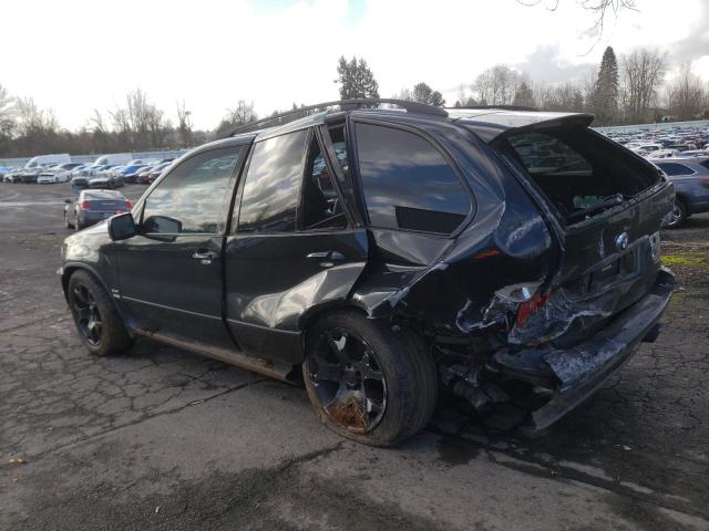 5UXFB33523LH49111 - 2003 BMW X5 4.4I BLACK photo 2