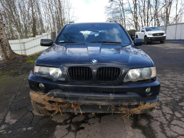 5UXFB33523LH49111 - 2003 BMW X5 4.4I BLACK photo 5