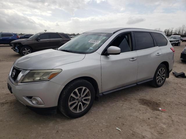 5N1AR2MN4EC655243 - 2014 NISSAN PATHFINDER S SILVER photo 1