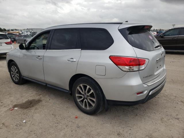 5N1AR2MN4EC655243 - 2014 NISSAN PATHFINDER S SILVER photo 2