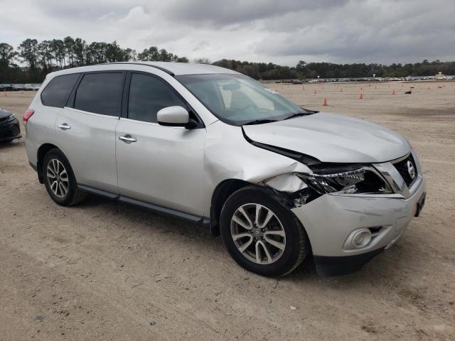 5N1AR2MN4EC655243 - 2014 NISSAN PATHFINDER S SILVER photo 4