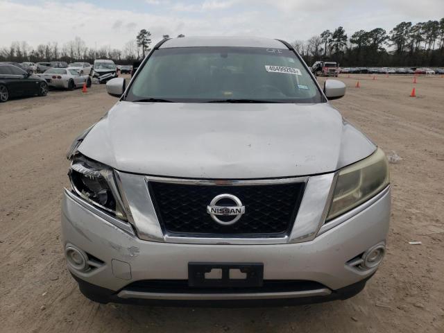 5N1AR2MN4EC655243 - 2014 NISSAN PATHFINDER SILVER photo 5