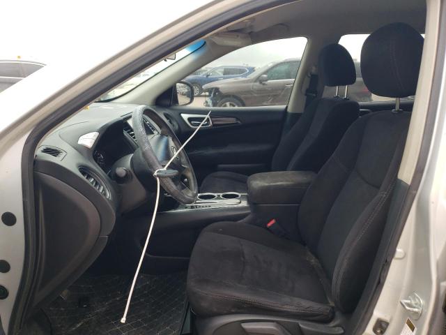 5N1AR2MN4EC655243 - 2014 NISSAN PATHFINDER S SILVER photo 7