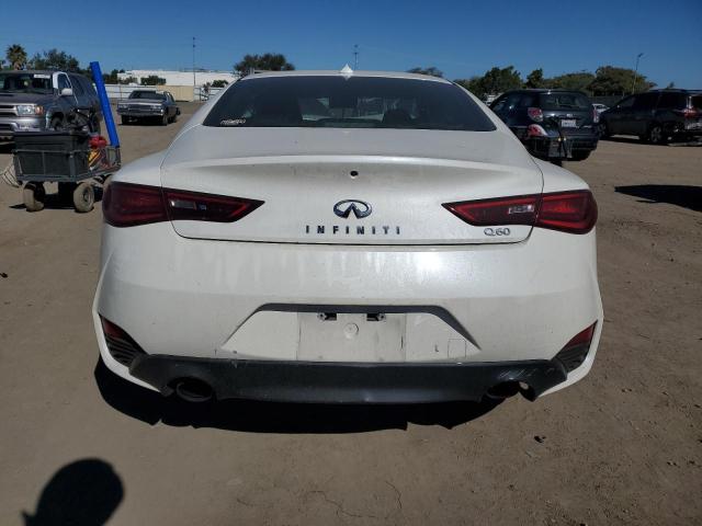 JN1EV7EK3JM340122 - 2018 INFINITI Q60 LUXE 300 WHITE photo 6