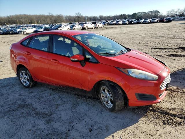 3FADP4BJ4FM144642 - 2015 FORD FIESTA SE RED photo 4