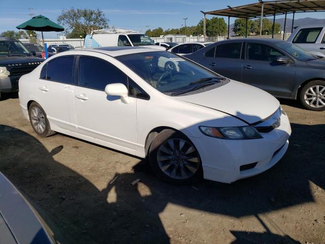 2HGFA1F84BH542213 - 2011 HONDA CIVIC EX WHITE photo 4