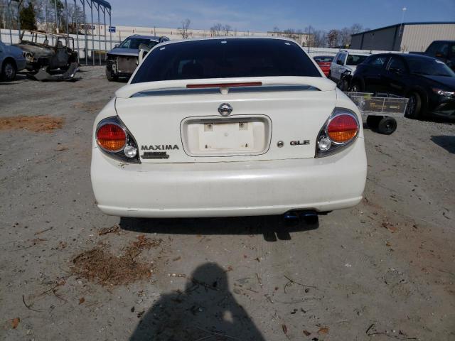 JN1DA31A03T425862 - 2003 NISSAN MAXIMA GLE WHITE photo 6