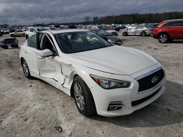 JN1EV7AP2HM733945 - 2017 INFINITI Q50 PREMIUM WHITE photo 4