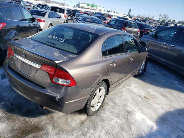 2HGFA16699H018161 - 2009 HONDA CIVIC LX-S 灰色 照片 3