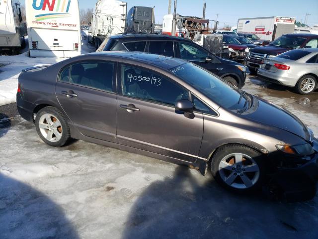 2HGFA16699H018161 - 2009 HONDA CIVIC LX-S GRAY photo 4