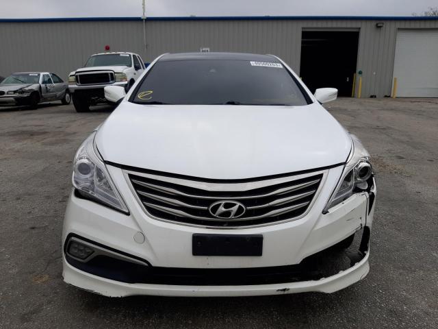 KMHFH4JG6GA532939 - 2016 HYUNDAI AZERA LIMITED WHITE photo 5