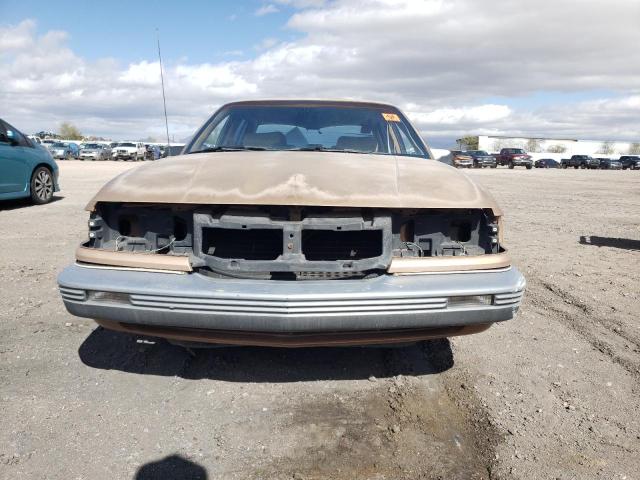 1G2NE54U3KC639366 - 1989 PONTIAC GRAND AM L BROWN photo 5