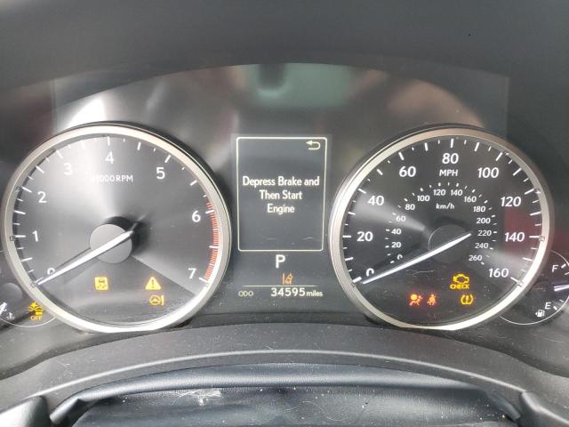 JTJYARBZ4J2101657 - 2018 LEXUS NX 300 BASE ვერცხლისფერი ფოტო 9