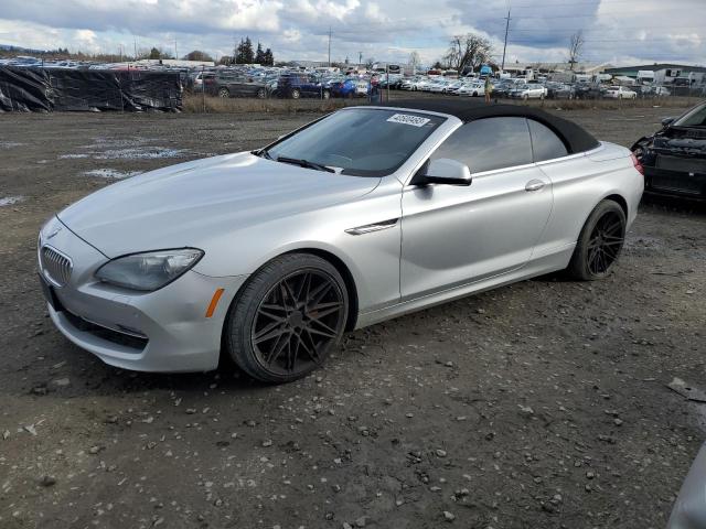 WBALZ3C52CDL70551 - 2012 BMW 650 I SILVER photo 1