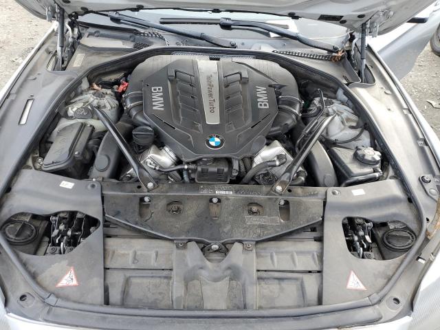 WBALZ3C52CDL70551 - 2012 BMW 650 I SILVER photo 11