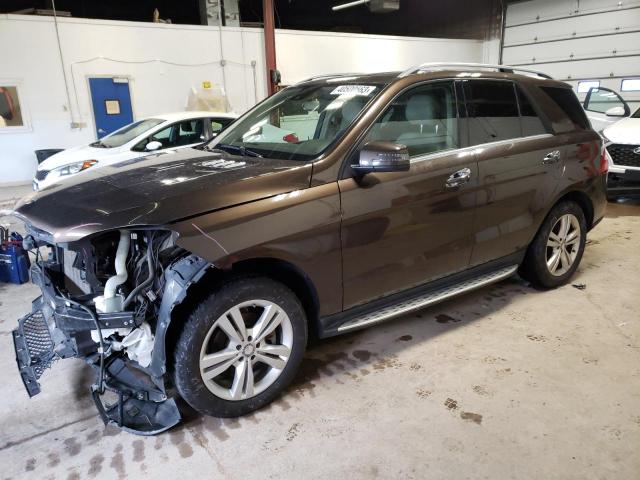 4JGDA5HB3DA102258 - 2013 MERCEDES-BENZ ML 350 4MATIC BROWN photo 1
