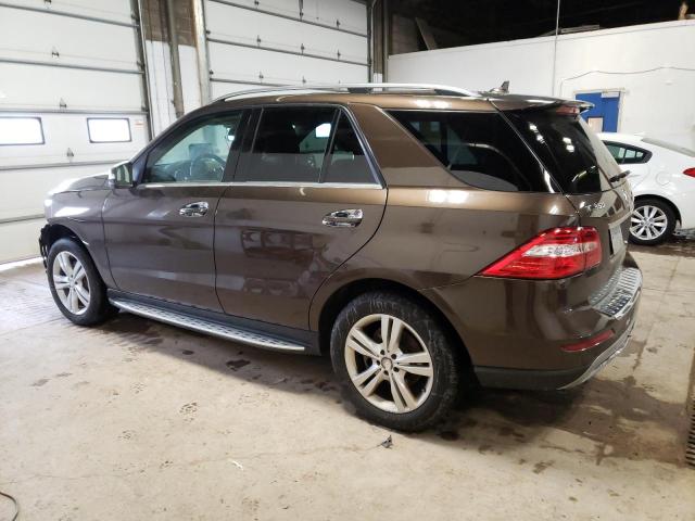 4JGDA5HB3DA102258 - 2013 MERCEDES-BENZ ML 350 4MATIC BROWN photo 2