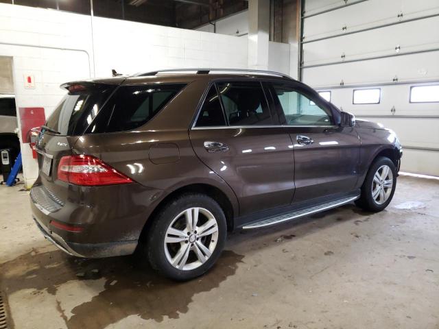 4JGDA5HB3DA102258 - 2013 MERCEDES-BENZ ML 350 4MATIC BROWN photo 3