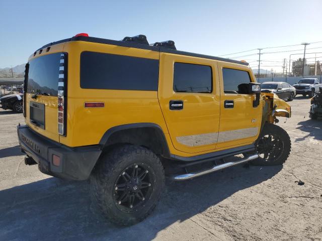 5GRGN23U96H104019 - 2006 HUMMER H2 YELLOW photo 3