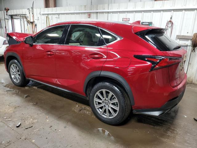 JTJDARBZ7M5035302 - 2021 LEXUS NX 300 BASE წითელი ფოტო 2